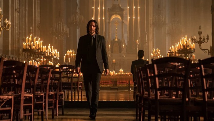 Cuplikan adegan di John Wick: Chapter 4