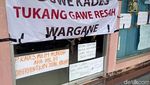 Suasana Kantor Desa Lengkong Disegel gegara Kades Dituding Zina