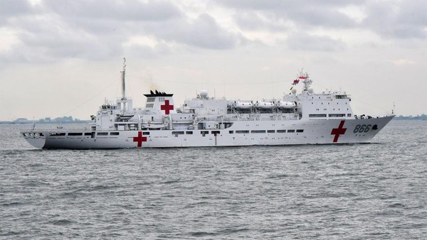 Penampakan Kapal China Daishan Dao-866 Sandar di Teluk Jakarta