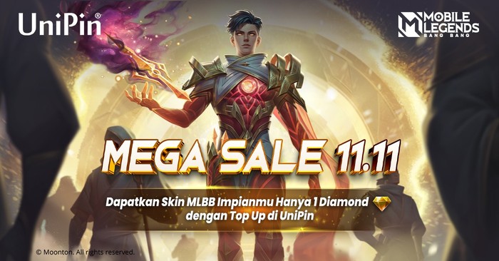 Mega Sale 11.11 UniPin