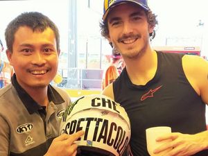 Penasaran Nggak Gaes, Berapa Sih Harga Helm Pembalap MotoGP?