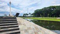 Kawasan Monas akan dihijaukan lagi agar mirip dengan Central di New York atau taman lain di London.