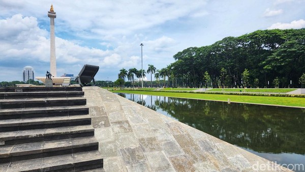 Kawasan Monas akan dihijaukan lagi agar mirip dengan Central di New York atau taman lain di London.