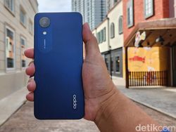 Menggenggam Oppo A17k, HP Sejutaan Tampilan Mewah