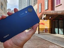 Menggenggam Oppo A17k, HP Sejutaan Tampilan Mewah