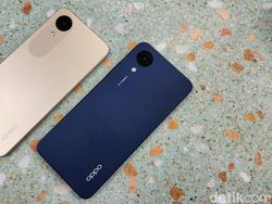 Menggenggam Oppo A17k, HP Sejutaan Tampilan Mewah