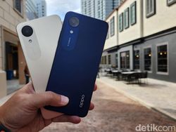 Menggenggam Oppo A17k, HP Sejutaan Tampilan Mewah