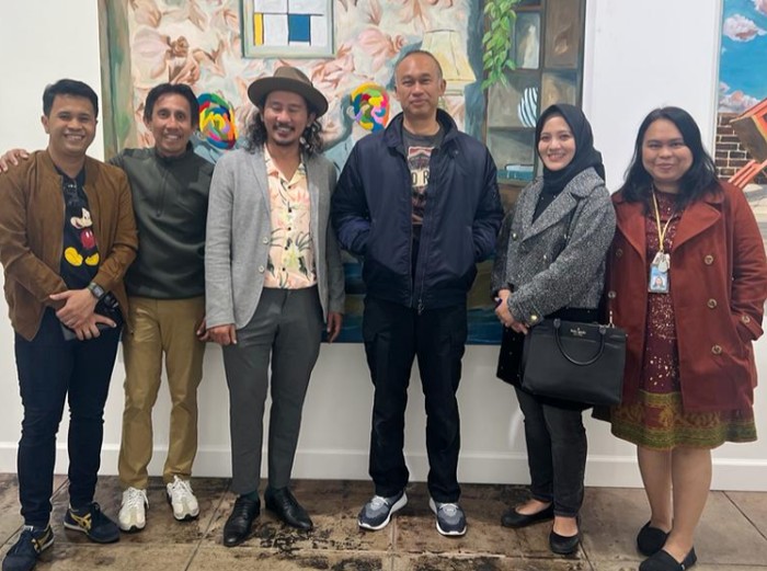 Pameran Tunggal Iqi Qoror di Los Angeles