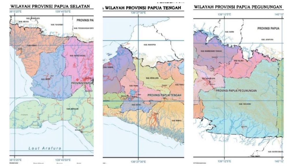 Diresmikan, Ini 3 Provinsi Baru di Papua