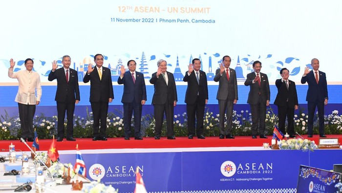 Presiden Jokowi di KTT ASEAN-PBB