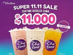 Intip Promo Kuliner 11.11 di Medan, Mulai dari Chatime hingga Burger King