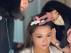 7 Potret Puput Istri Ahok yang Belajar Makeup, Begini Hasilnya