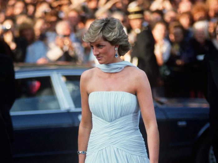 CANNES, FRANCE - MAY 15:  Princess Diana At The Cannes Film Festival, France.  (Photo by Tim Graham Photo Library via Getty Images)