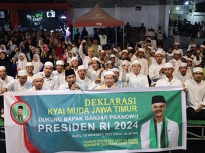 Dinilai Religius & Humanis, Ganjar Dapat Dukungan Kiai Muda di Jatim