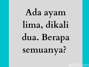 50 Teka-teki Sulit Logika dan Jawabannya, Lucu tapi Bikin Emosi