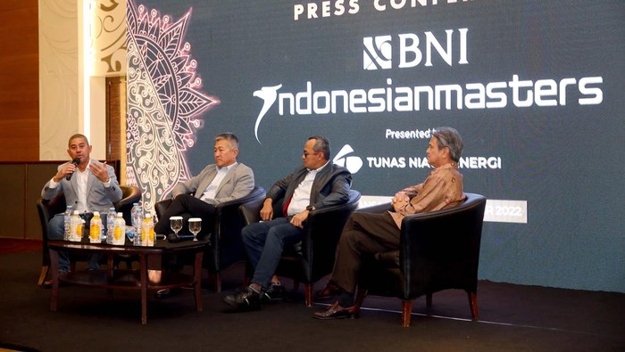 Turnamen golf Indonesian Masters akan kembali digelar 1-4 Desember 2022. Tahun ini, BNI dan Tunas Niaga Energi menjadi menyokong turnamen tersebut.