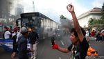 Waspada! Ada Aksi Bakar Ban dan Tutup Jl Thamrin