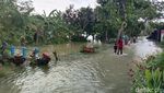 Penampakan Banjir di Jakenan Pati