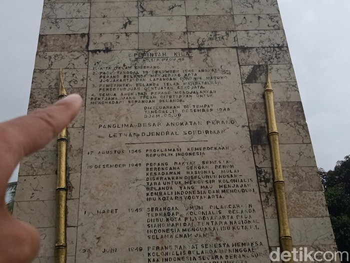 Bekas Markas Besar Komando Djawa (MBKD) di Desa Kepurun, Klaten, yang dibangun monumen. Dipotret pada Selasa (8/11/2022).