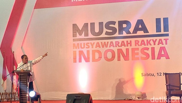 Mohammad Ramdhan Danny Pomanto membuka secara resmi Musra Indonesia II di Makassar, Sulawesi Selatan (Sulsel).