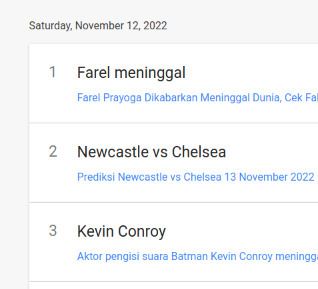 Saat ini, kata kunci 'Farel meninggal' tengah trending di google. Farel yang dimaksud yakni Farel Prayoga, penyanyi yang tengah naik daun.