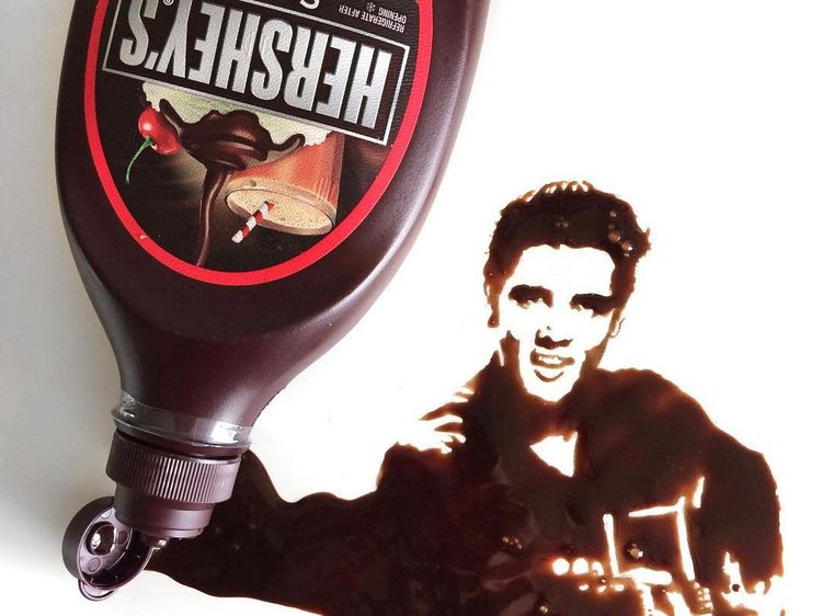 Keren! Lukisan 10 Seleb Ternama Ini Dibuat Memakai Kopi hingga Sereal