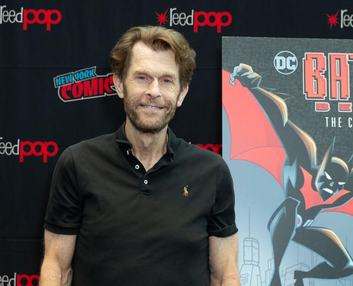 Kevin Conroy LOS ANGELES, CALIFORNIA - DECEMBER 04: Actor Kevin Conroy speaks during 2021 Los Angeles Comic Con at Los Angeles Convention Center on December 04, 2021 in Los Angeles, California. (Photo by Chelsea Guglielmino/Getty Images)