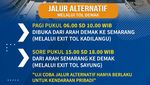 Potret Kondisi Tol Semarang-Demak yang Dibuka Sampai 2 Desember