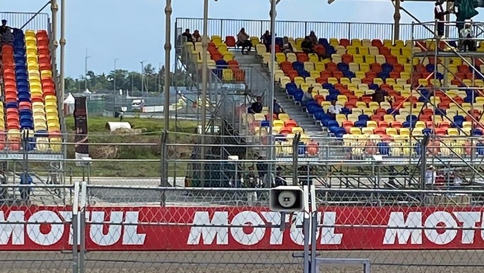 Race 1 WSBK Mandalika: Tribun Penonton Terpantau Sepi
