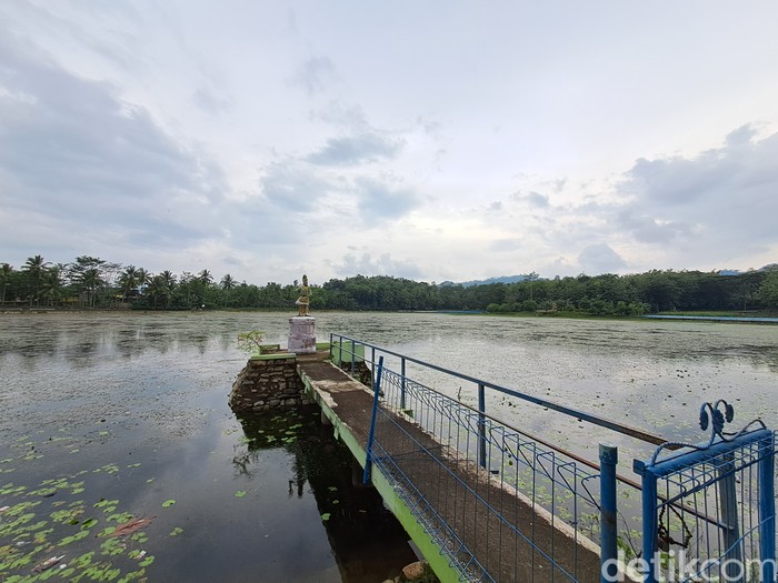 Telaga Rowo di Dusun Rowo, Desa Sumberejo, Kecamatan Batuwarno Kabupaten Wonogiri, Jumat (11/11/2022).