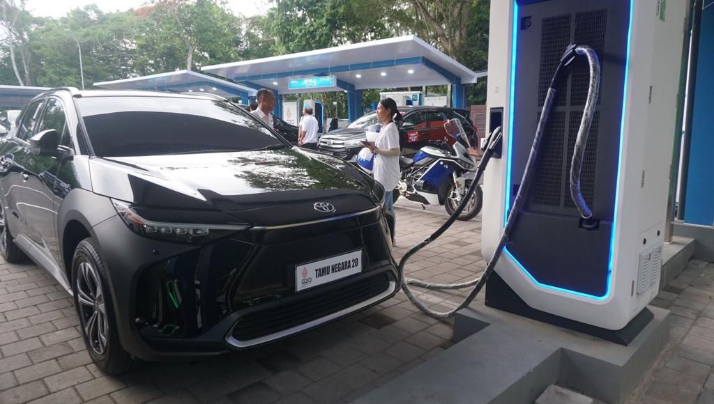 Toyota bZ4X di Nusa Dua Bali