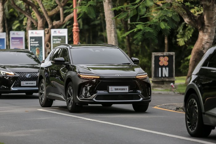 Toyota bZ4X di Nusa Dua Bali
