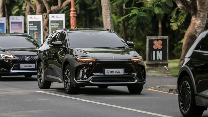 Toyota bZ4X di Nusa Dua Bali