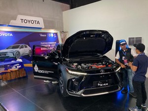 KTT G20 Berlangsung, Pameran Kendaraan Listrik Hadir di Nusa Dua Bali