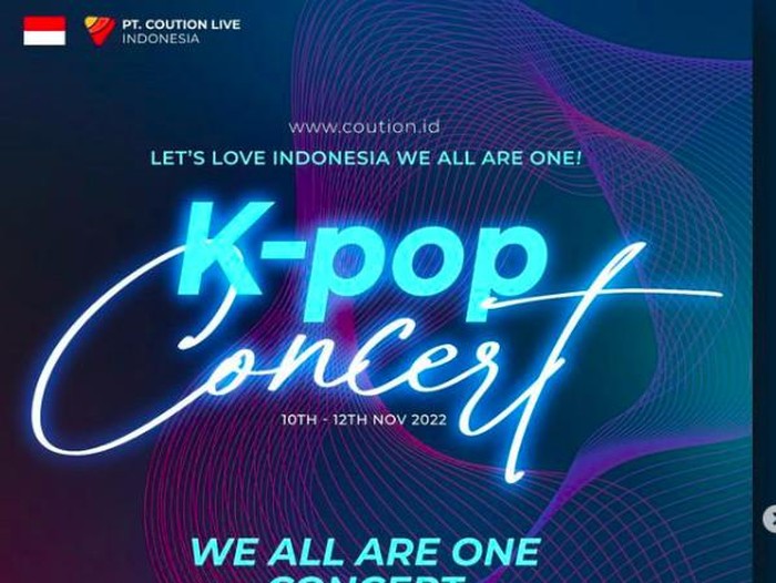 we all are one K-Pop diundur.