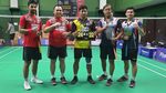Aksi Ketua KPK Firli Bahuri Tanding Bulutangkis Kalahkan Legenda