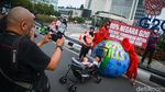 Aksi Teatrikal Kritik G20 di Bundaran HI