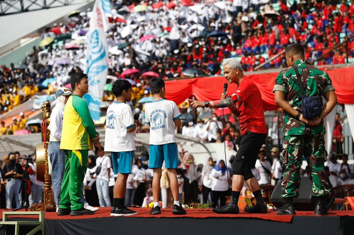Ganjar di Hari Anak Nasional