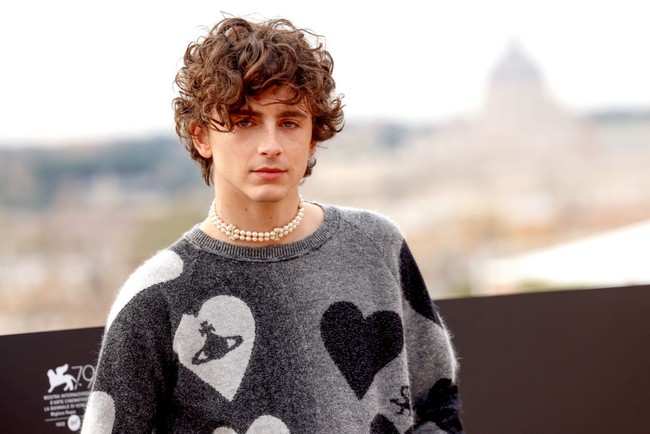 Timothée ChalametTimothée juga datang dari keluarga artis. Ibunya adalah Nicole Fender merupakan penari Broadway sedangkan kakek dari ayahnya adalah penulis dan pembuat film. Banyak fans Timothee yang tidak setuju aktor AS keturunan Prancis itu disebut nepo baby.Foto: WireImage/Franco Origlia