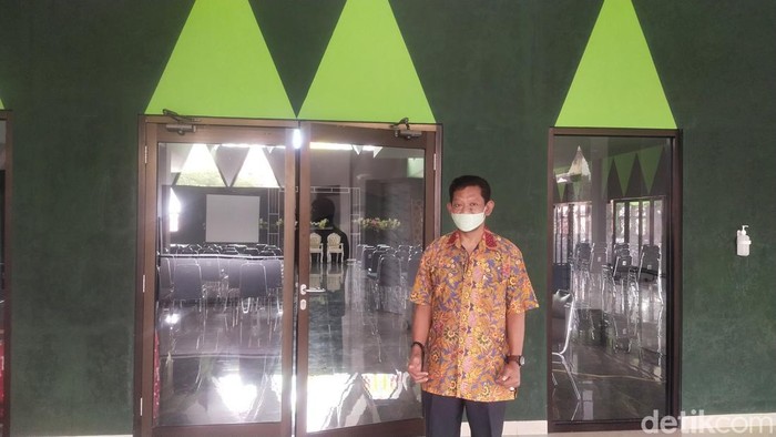 GKJ Manahan Solo yang akan digunakan sebagai lokasi transit Muktamar Muhammadiyah, Minggu (13/11/2022).