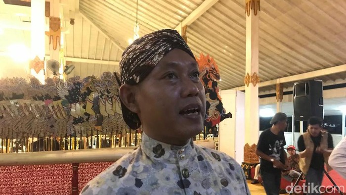 Ki Dalang Catur, Yogyakarta, Sabtu (12/11/2022).