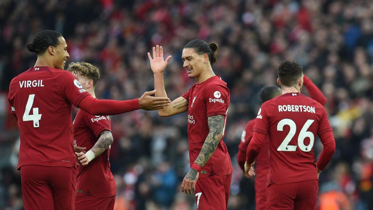 Liverpool harus rehat dulu meski lagi tancap gas (Liverpool FC via Getty Images/John Powell)