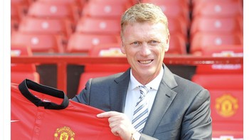 Graham Potter di Chelsea ibaratnya David Moyes kala dulu menukangi Manchester United. Foto: Twitter