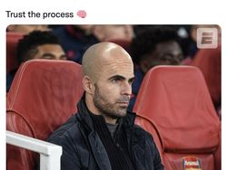 Meme Arsenal Kokoh di Puncak Usai City Dipermalukan