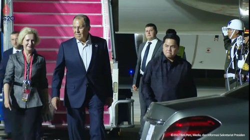 Menlu Rusia Tiba di Bali untuk Ikut KTT G20