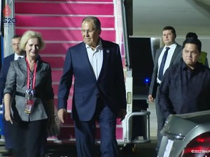 Wakili Putin, Menlu Rusia Tiba di Bali Hadiri KTT G20