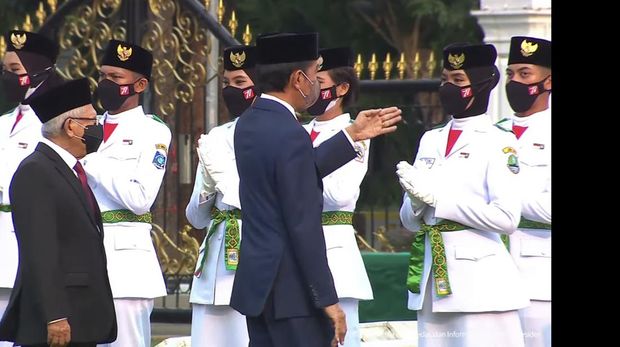Nadyna Youtana, siswi asal Cianjur yang lolos menjadi anggota Paskibraka nasional
