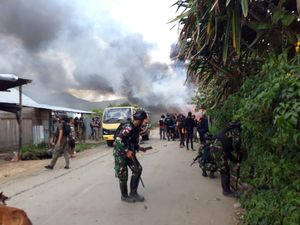 Polisi Ungkap Masih Ada 1 Orang Hilang Imbas Kerusuhan Dogiyai Papua Tengah