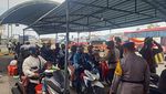 Kesibukan Aparat Kepolisian Amankan Gilimanuk Jelang KTT G20 Bali