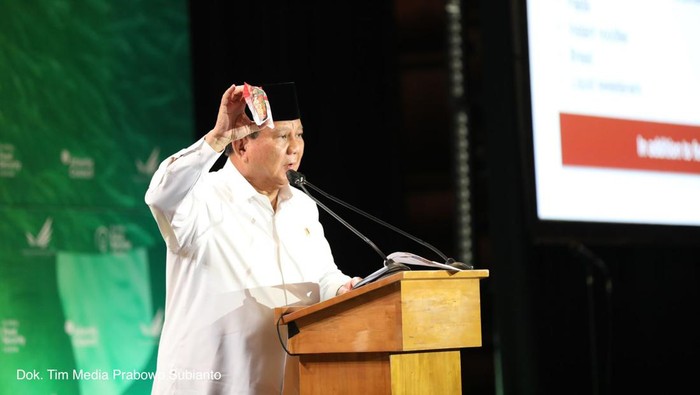 Prabowo di Global Food Security Forum, Nusa Dua Bali